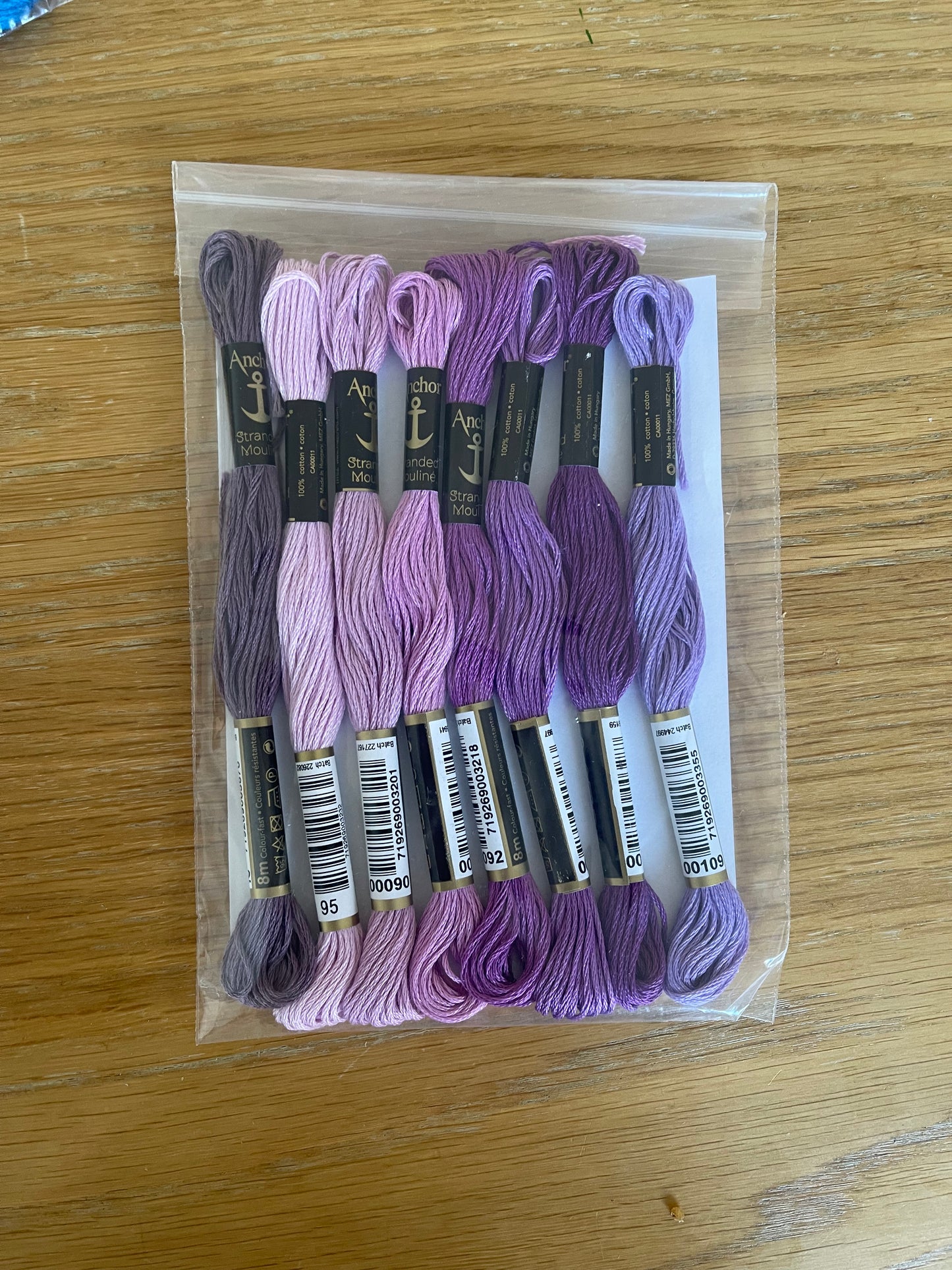 Anchor Threads - 8 Skein Pack