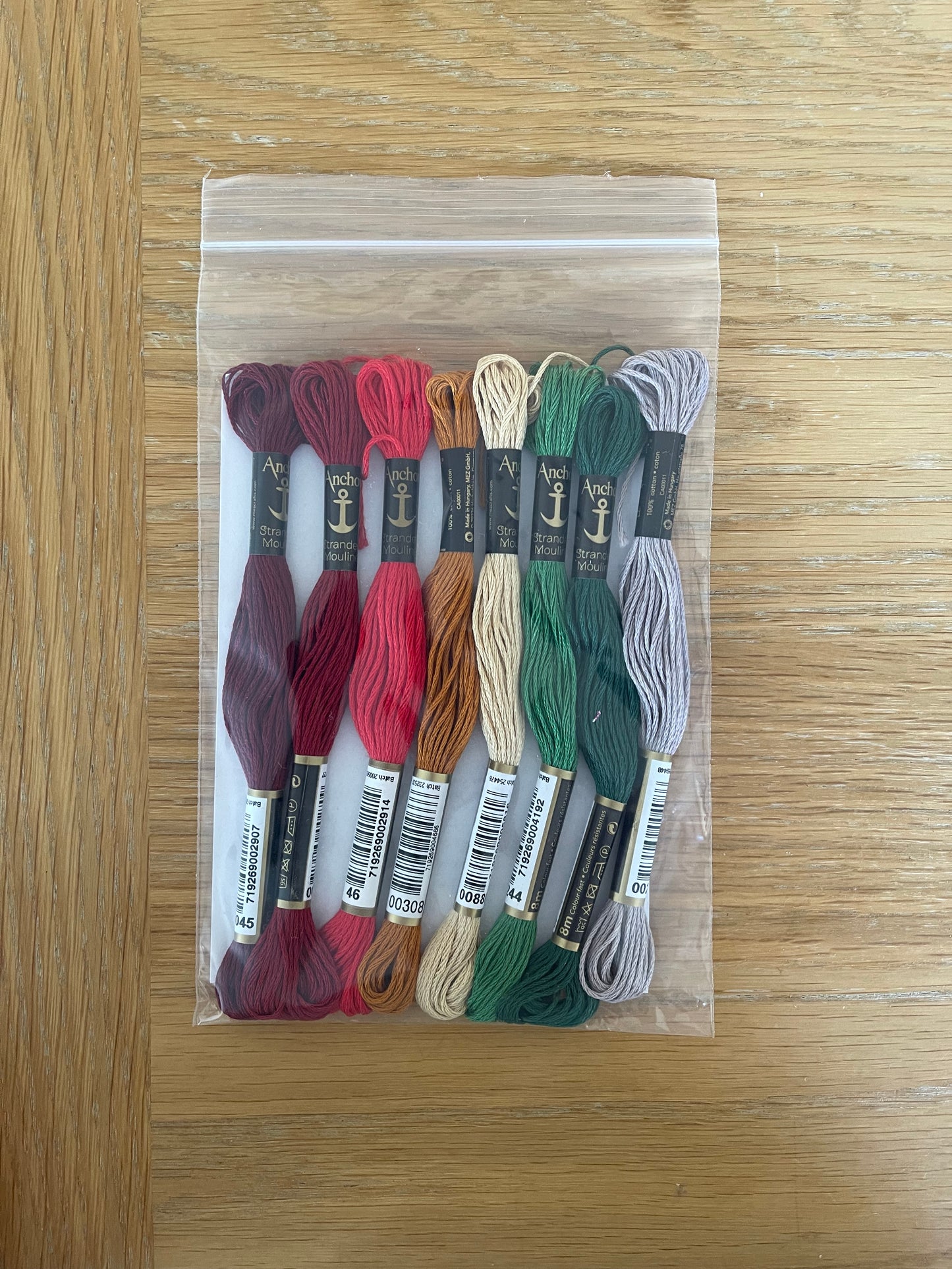 Anchor Threads - 8 Skein Pack