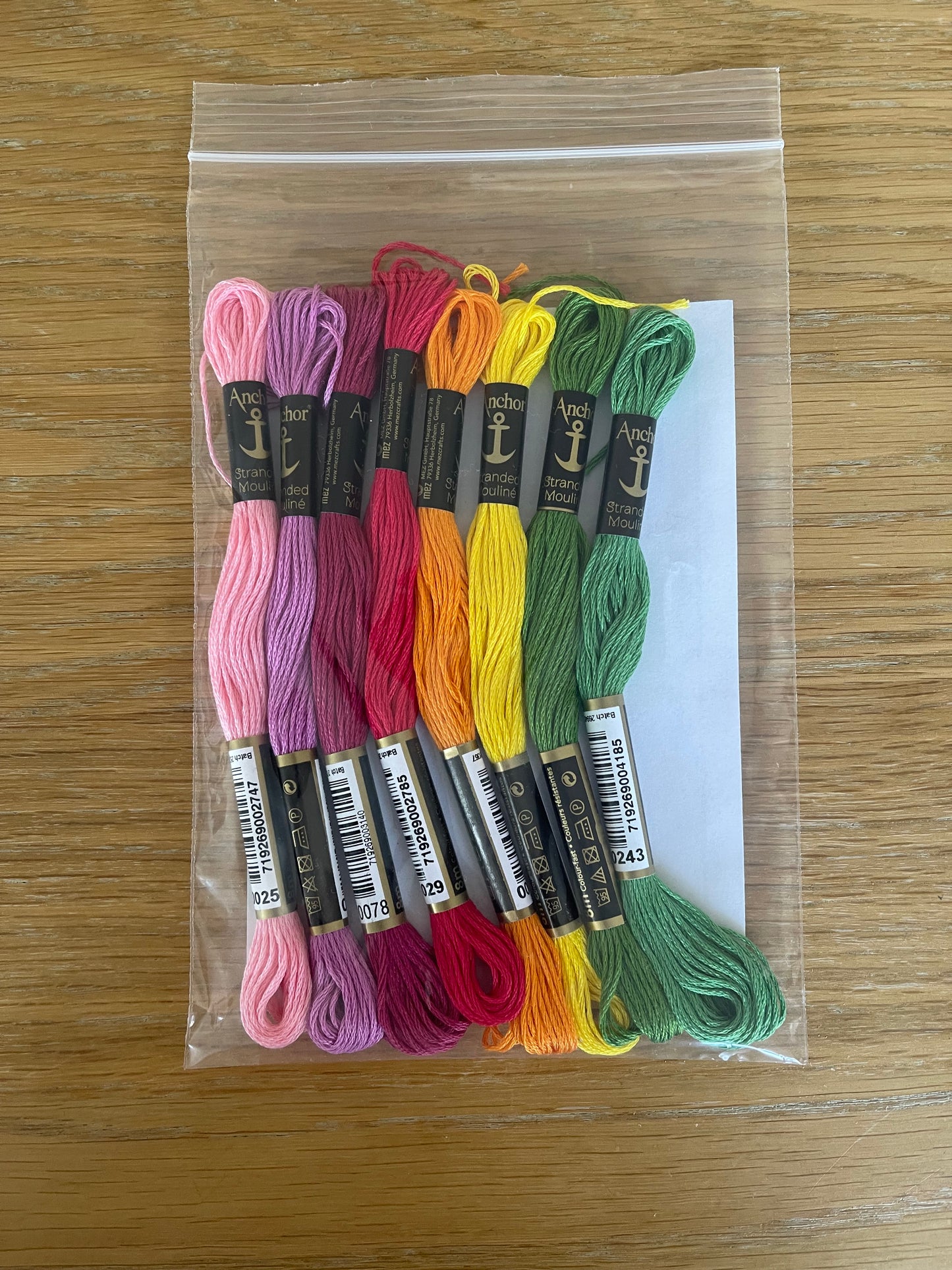 Anchor Threads - 8 Skein Pack