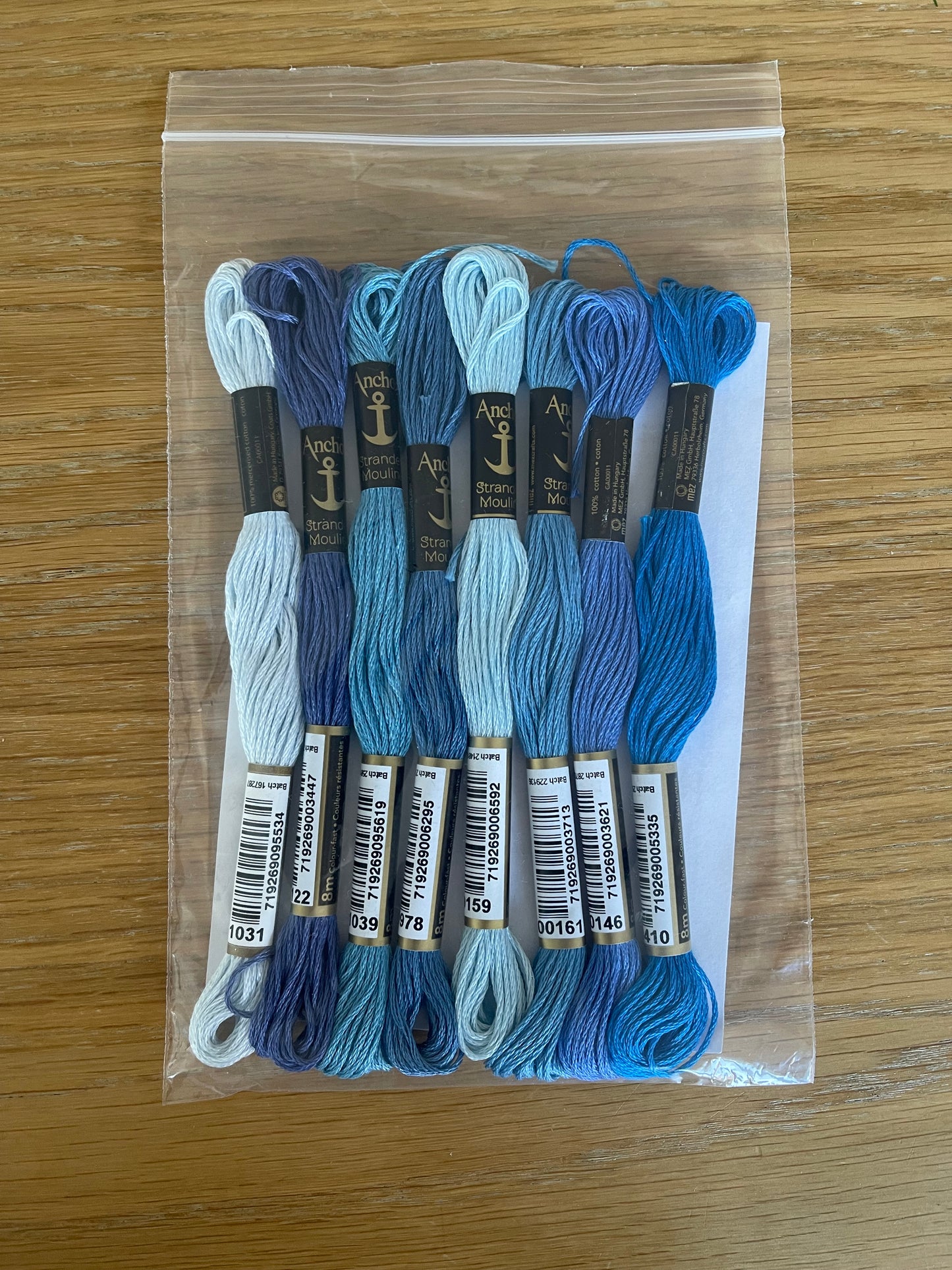 Anchor Threads - 8 Skein Pack