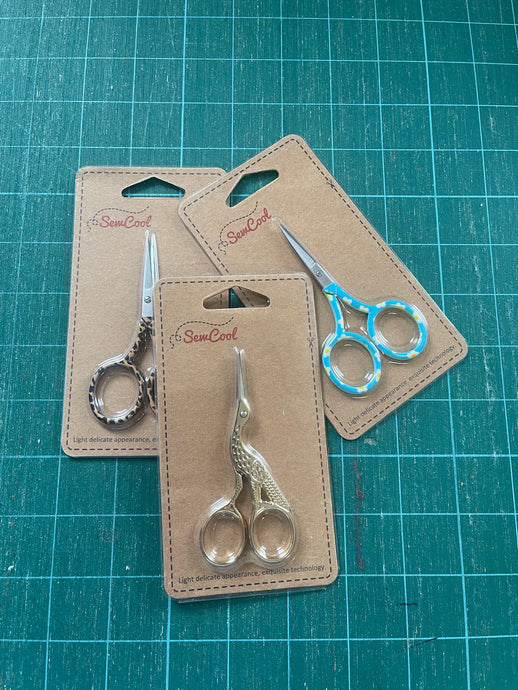 Fun embroidery scissors