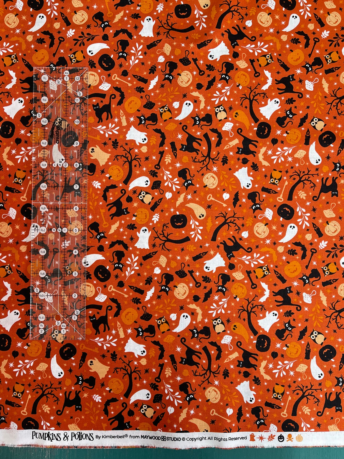 Halloween Print Fabric