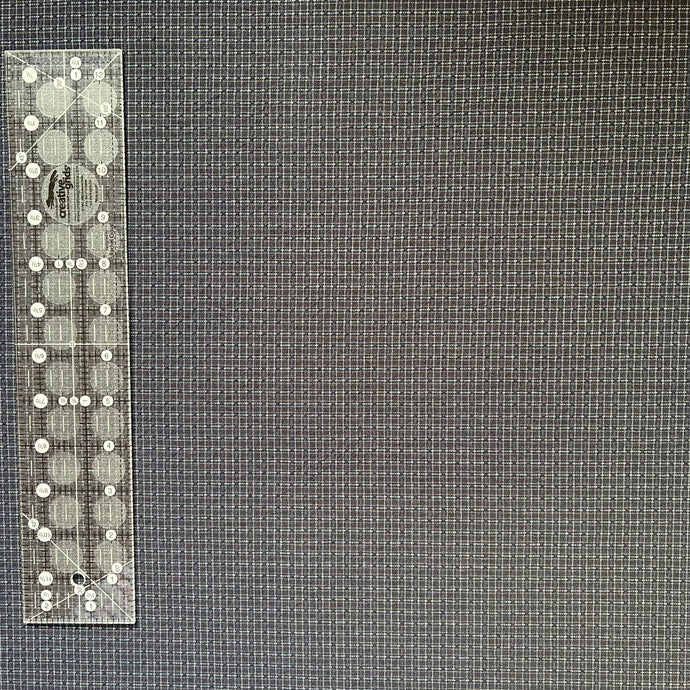 Textured Japanese Woven Fabric - Dark Grey