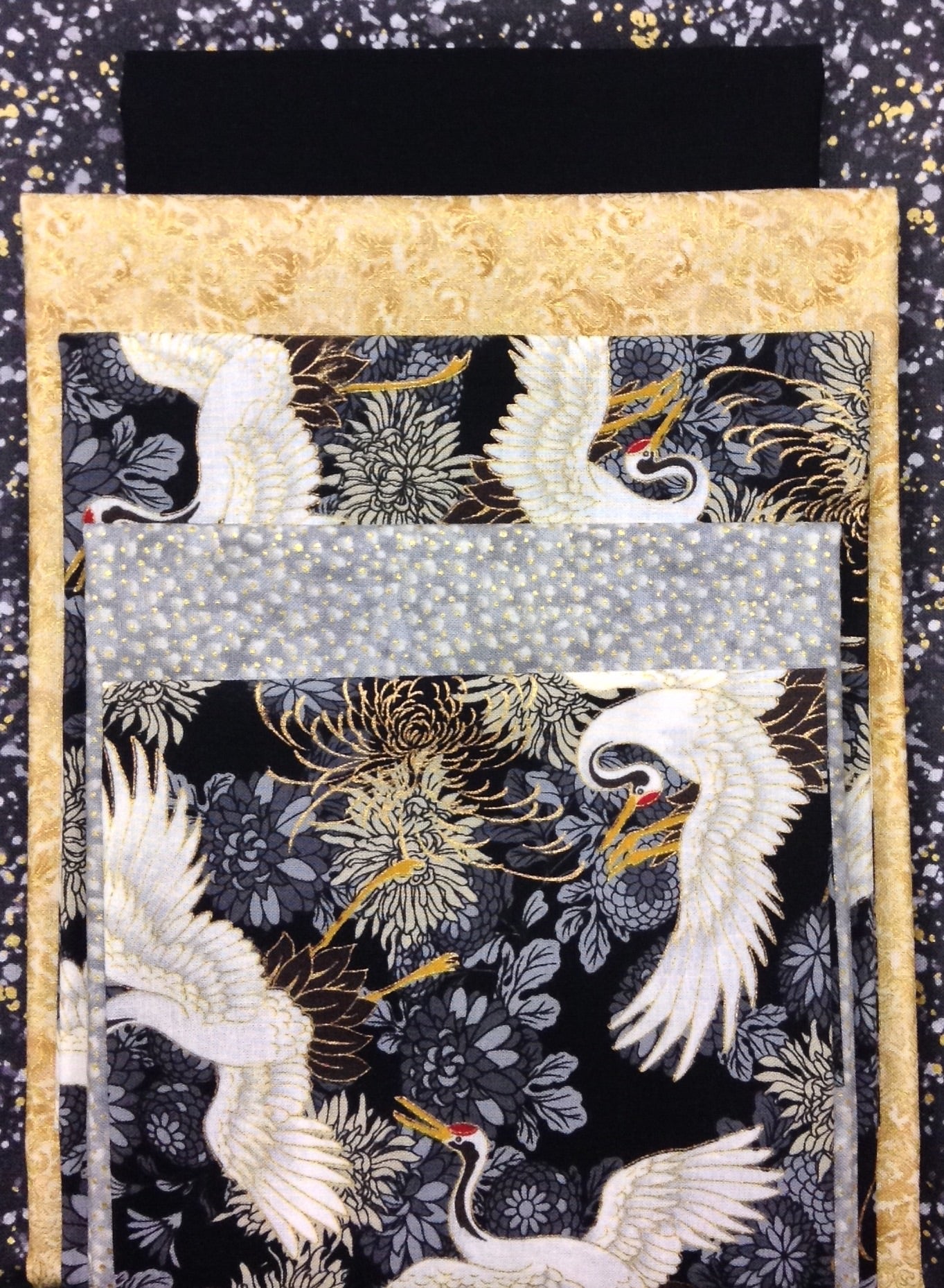 Golden Dancing Cranes Kit